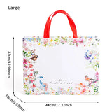 Flower Print Foldable Shopping Bag Reusable Eco Shopper Bag Large