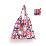 Foldable Shopping Bags Organizer Eco Friendly Large Recyclable Grocery Tote Pouc