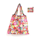 Foldable Shopping Bags Organizer Eco Friendly Large Recyclable Grocery Tote Pouc
