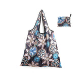 Foldable Shopping Bags Organizer Eco Friendly Large Recyclable Grocery Tote Pouc