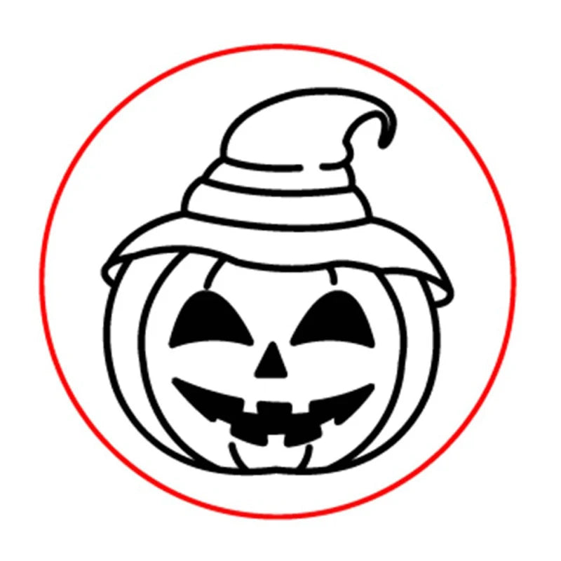 1PC Halloween Skull Ghost Wax Stamp Head 25mm for Scrapbooking Envelopes Wedding