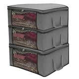 Large Storage Box Zipper Cover Window Organizer Cloth Toy Foldable Box