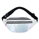 Laser PU Holographic Fanny Pack Waist Bag for Girls