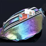 Laser PU Holographic Fanny Pack Waist Bag for Girls