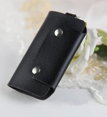 Leather Key Holder Keychain for Women Men