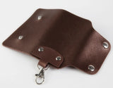 Leather Key Holder Keychain for Women Men