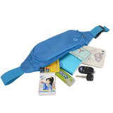 1PC Men Pure Waist Bags Women Fanny Packs Hip Money Belt Bags