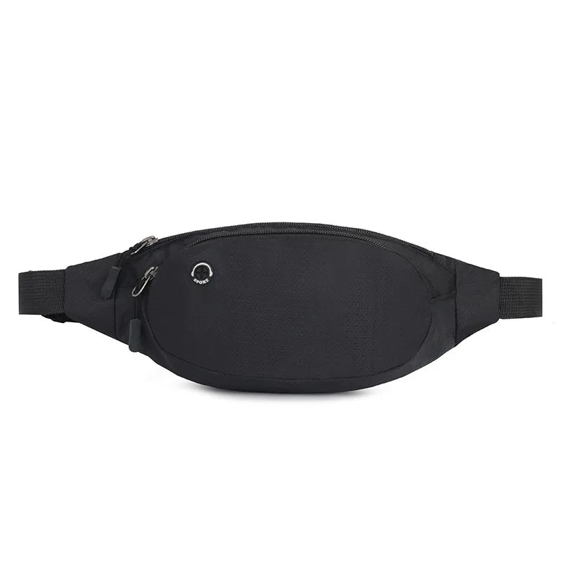 1PC Men Pure Waist Bags Women Fanny Packs Hip Money Belt Bags