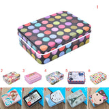 Mini Tin Metal Container Storage Box Case Pattern