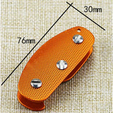 1PC Aluminum Smart Key Holder Organizer Clip Folder Keychain 3 Colors