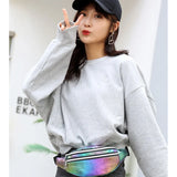 Holographic Fanny Pack Laser Waist Bag for Girls
