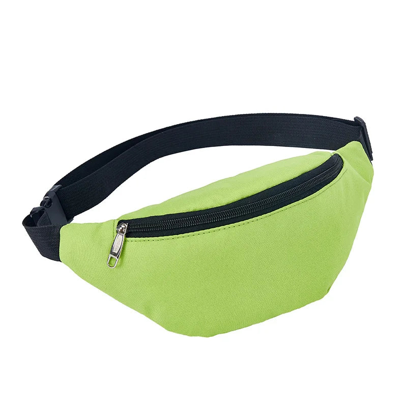 Waterproof Waist Bag Female Belt Chest Handbag Unisex Fanny Pack