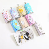 Portable Leather Housekeeper Car Key Holder Bag Case Unisex Wallet Cover