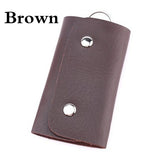 1PC Portable PU Keys Holder Organizer Key Wallet Case Bag Car Keychain Unisex