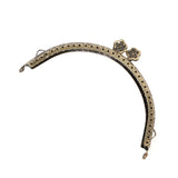 Retro Flower Metal Frame Kiss Clasp for Bag Purse 8.5cm/10.5cm/12.5cm