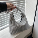 Rhinestones Evening Clutch Bag Diamonds Wedding Party Shoulder Bag
