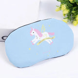 Flamingo Sleeping Eye Mask Blindfold Travel Accessory