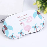 Flamingo Sleeping Eye Mask Blindfold Travel Accessory