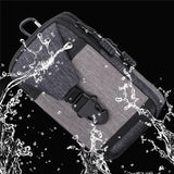 1PC Waist Pack Men's Travel Purse Waterproof Belt Zipper Fanny Bag