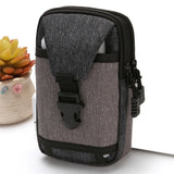 1PC Waist Pack Men's Travel Purse Waterproof Belt Zipper Fanny Bag