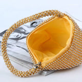 Women's Triangle Glitter Handbag Purse Clutch Evening Bags