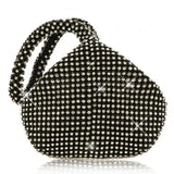 Women's Triangle Glitter Handbag Purse Clutch Evening Bags