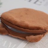 Animal Shape Mini Pig Plush Wallet Coin Purse