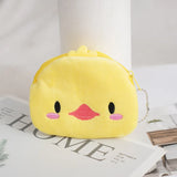Animal Shape Mini Pig Plush Wallet Coin Purse