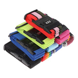 Anti-theft Luggage Strap with Password Lock Adjustable Secure Packing Belt