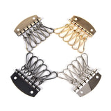 1PCS DIY Handbag Purse Inside Key Ring Row Metal Bag Buckles