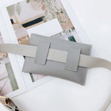 Women's PU Messenger Chest Fanny Pack
