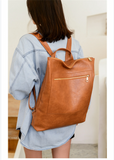 Fashion PU Leather Women Backpack Waterproof School Travel Backpacks