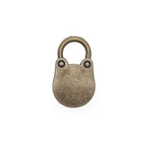 Mini Padlock Vintage Style Small Luggage Box Key Lock Copper