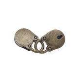 Mini Padlock Vintage Style Small Luggage Box Key Lock Copper