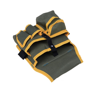 Electrician Tool Waist Packs Canvas Pouch Bag Multiple Pocket With Belt