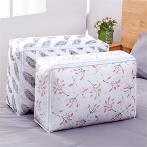 1PC Foldable Clothes Quilts Blanket Organizer Bag Closet Sweater Organizer