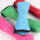 Portable Tableware Bag Reusable Cutlery Kit Case Pouch Dinnerware Picnic Fork