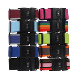 Adjustable Password Lock Luggage Strap Secure Belt Anti-theft