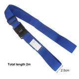 Adjustable Password Lock Luggage Strap Secure Belt Anti-theft