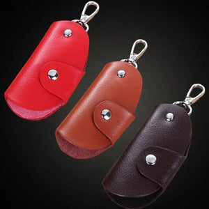 Vintage Leather Key Case Men & Women Keys Holder 3 Colors