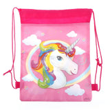 Kids Unicorn Drawstring Bag Cartoon Theme Unicorn String Bag