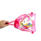 Kids Unicorn Drawstring Bag Cartoon Theme Unicorn String Bag