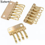 1PCS Brass/zinc Alloy Key Snap Hook Key Holder Key Row Rivet Hook