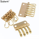 1PCS Brass/zinc Alloy Key Snap Hook Key Holder Key Row Rivet Hook