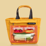 Cooler Bag Nylon Zipper Thermal Lunch Handbags Picnic Tote Food Bags