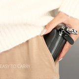 Leather Unisex Key Bag Men's Wallets Key Purse Keychain Cover