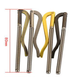 1Pc Metal Bifold Money Clip Bar Wallet Spring Clamp Cash Holder