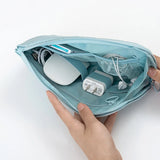 Portable Travel Cable Bag Organizer for Electronics, USB, Gadgets - Storage Case