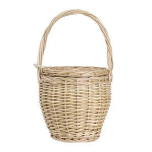 Woman Decor Bucket Summer Rattan Beach Handbag