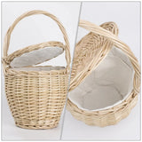 Woman Decor Bucket Summer Rattan Beach Handbag